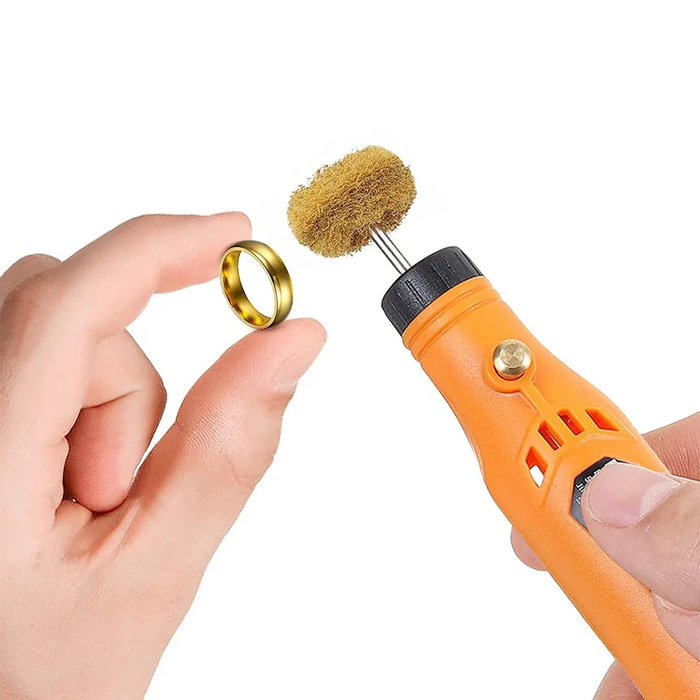 10pcs Mini Drill Abrasive Brush Nylon Buffing Polishing Wheel with 3mm Shank for Rotary Tool Accessories Set Tools
10pcs Mini Drill Abrasive Brush Nylon Buffing Polishing Wheel with 3mm Shank for Rotary Tool Accessories Set Tools