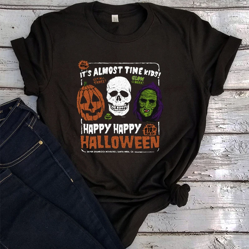 Happy Halloween Graphic T Shirts Harajuku Summer Tees Halloween Horror Movie Tops 2022 Halloween Pumpkin Clothes Vintage
Happy Halloween Graphic T Shirts Harajuku Summer Tees Halloween Horror Movie Tops 2022 Halloween Pumpkin Clothes Vintage