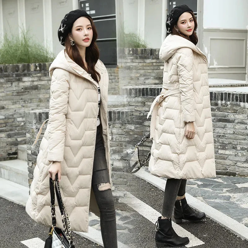 2022 Winter Over The Knee Clothes Women Korean Hooded Thick Warm Cotton-padded Coats Women Fashion Streetwear Mid-length Parkas
2022 Winter Over The Knee Clothes Women Korean Hooded Thick Warm Cotton-padded Coats Women Fashion Streetwear Mid-length Parkas