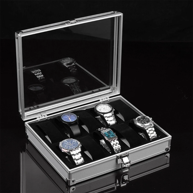 6/12 Grids Watch Display Box Watch Stand Box Watch Storage Box Transparent Watch Display Storage Cases for Jewelry Watch Y08E
6/12 Grids Watch Display Box Watch Stand Box Watch Storage Box Transparent Watch Display Storage Cases for Jewelry Watch Y08E