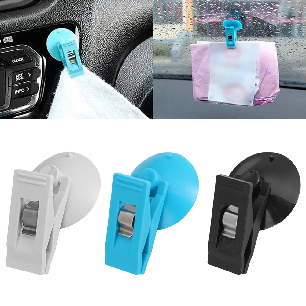 Car Suction Cup Clips Window Mount Suction Clip Removable Holder for Sunshade Curtain Towel Ticket Card Retainer Hook Interior
Car Suction Cup Clips Window Mount Suction Clip Removable Holder for Sunshade Curtain Towel Ticket Card Retainer Hook Interior