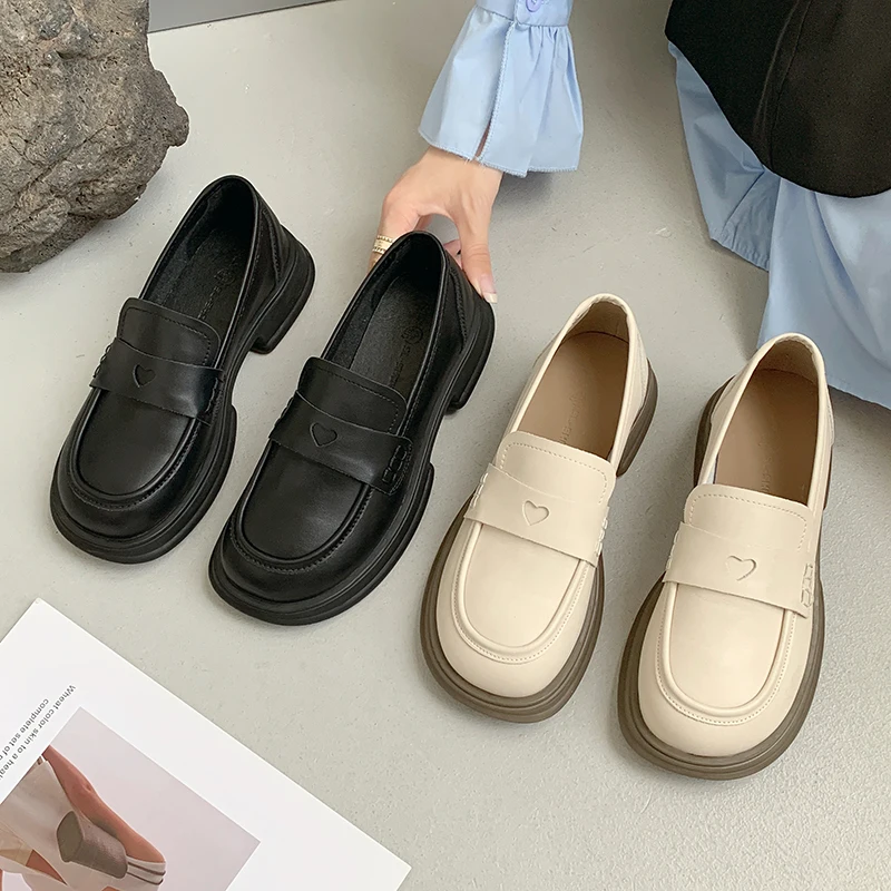 Retro Woman Shoes Slip-on Oxfords Shallow Mouth British Style Round Toe Casual Female Sneakers Flats Clogs Platform New Slip On
Retro Woman Shoes Slip-on Oxfords Shallow Mouth British Style Round Toe Casual Female Sneakers Flats Clogs Platform New Slip On