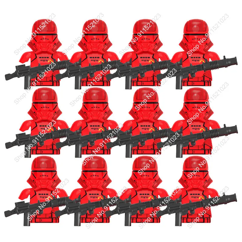 BANDAI 12 шт. Sith Guard Летающий солдат 50-й Легион Клон солдат строительные блоки кирпичи экшн-фигурки детский подарок детские игрушки
BANDAI 12 шт. Sith Guard Летающий солдат 50-й Легион Клон солдат строительные блоки кирпичи экшн-фигурки детский подарок детские игрушки