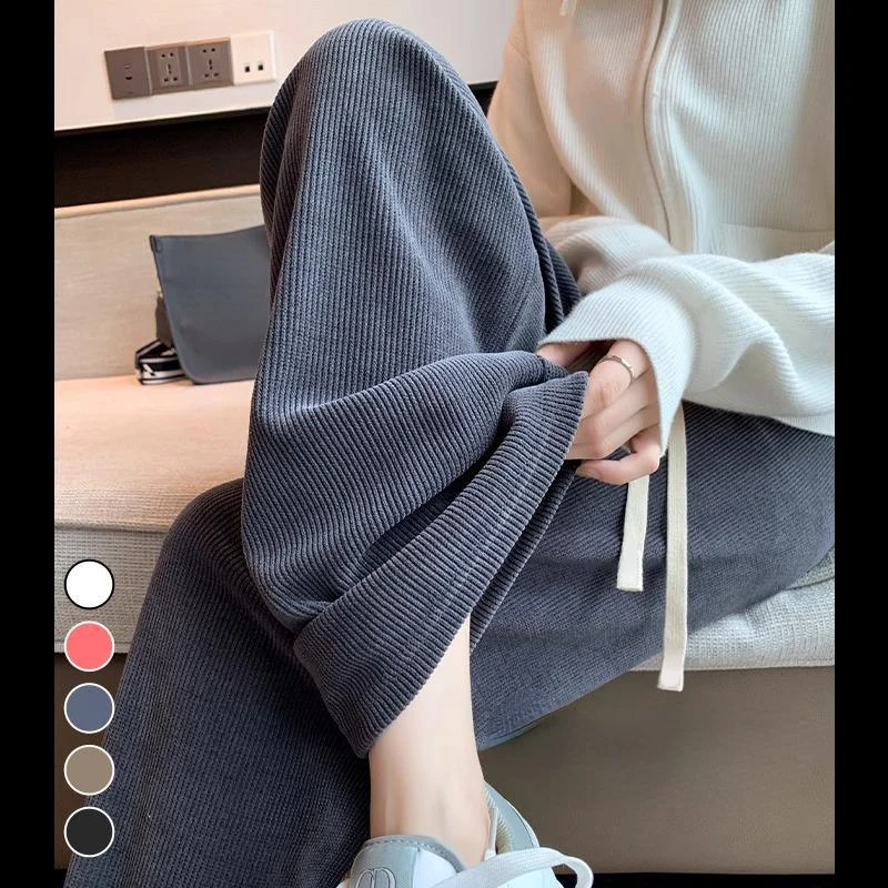 New Women'S Autumn And Winter High Waist Loose Casual Pants Show Slim Fashion Versatile Thickened Warm Straight Leg Trousers
New Women'S Autumn And Winter High Waist Loose Casual Pants Show Slim Fashion Versatile Thickened Warm Straight Leg Trousers