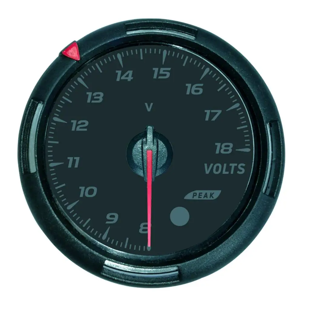 

Pointer 60mm Diameter Car Smoke Lens LED Voltmeter Gauge with Holder