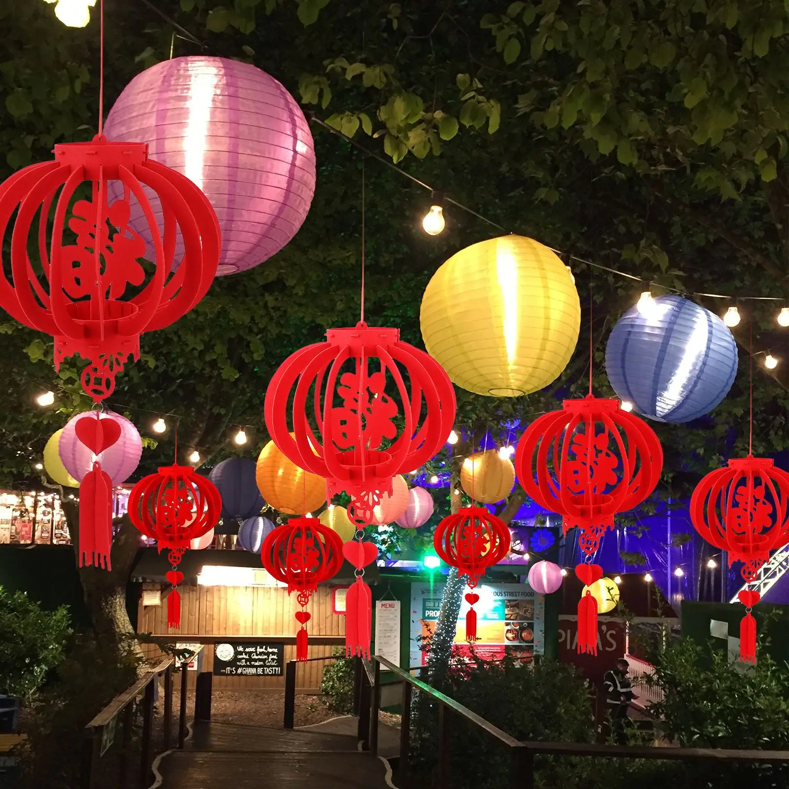 1Pc Chinese Festival Lantern Decorative Hanging Lantern Party Scene Layout New Year Festival Room Hanging Decoration
1Pc Chinese Festival Lantern Decorative Hanging Lantern Party Scene Layout New Year Festival Room Hanging Decoration