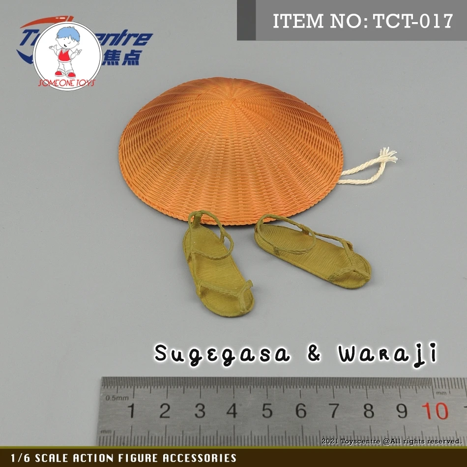 Toys Sentre TCT-017 1/6 Man Soldier Straw Hat Straw Sandals Model for 12 Inch Action Doll Accessories
Toys Sentre TCT-017 1/6 Man Soldier Straw Hat Straw Sandals Model for 12 Inch Action Doll Accessories