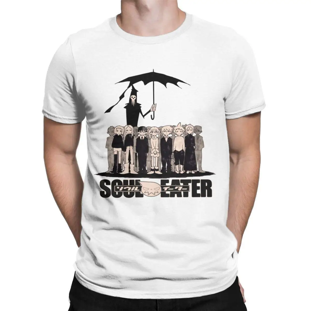 Soul Eater Death The Kid Men's T Shirts Anime Crazy Tee Shirt Short Sleeve Crew Neck T-Shirts Pure Cotton Plus Size Clothes
Soul Eater Death The Kid Men's T Shirts Anime Crazy Tee Shirt Short Sleeve Crew Neck T-Shirts Pure Cotton Plus Size Clothes