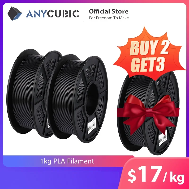 {Купи 2 ПОЛУЧИ 1 бесплатно} ANYCUBIC 1 кг/рулон 1,75 мм пластиковая нить PLA материал для 3d-печати FDM 3D-принтер Mega S Vyper
{Купи 2 ПОЛУЧИ 1 бесплатно} ANYCUBIC 1 кг/рулон 1,75 мм пластиковая нить PLA материал для 3d-печати FDM 3D-принтер Mega S Vyper