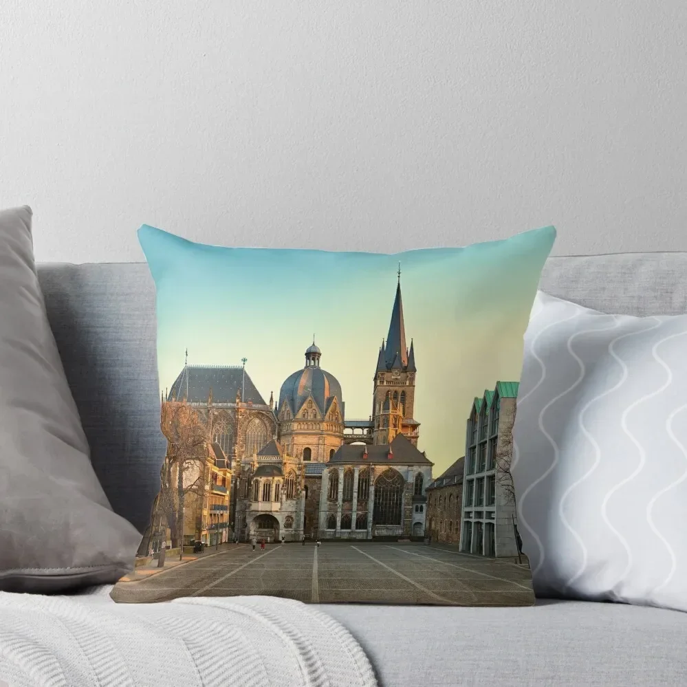 Aachen Cathedral Декоративная подушка Подушки для кровати Наволочка Чехлы подушек с