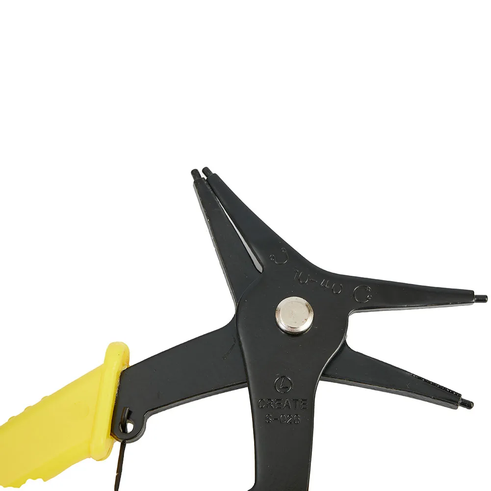 Circlip Pliers Internal And External 2-in-1 Retaining Ring Pliers Two-In- Ring Pliers Multifunctional Repairing Hand Tools
Circlip Pliers Internal And External 2-in-1 Retaining Ring Pliers Two-In- Ring Pliers Multifunctional Repairing Hand Tools