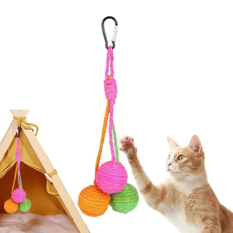 Kitten Sisal Scratching Ball Chewable Scratcher For Kittens Interactive Rolling Ball Scratch Cat Toy Portable Indoor Cat Sisal
Kitten Sisal Scratching Ball Chewable Scratcher For Kittens Interactive Rolling Ball Scratch Cat Toy Portable Indoor Cat Sisal