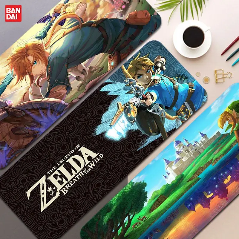 BANDAI Zelda Anti-Slip Gaming Laptop Computer Desk Mat Mouse Pad Mouse Mat Notbook Mousepad Gamer Writing Desk Mats
BANDAI Zelda Anti-Slip Gaming Laptop Computer Desk Mat Mouse Pad Mouse Mat Notbook Mousepad Gamer Writing Desk Mats