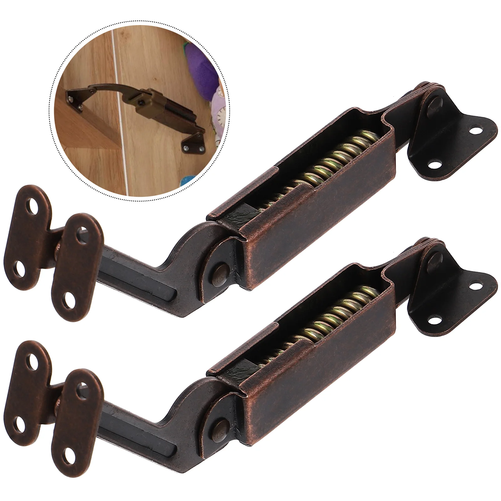 2 pcs Gas Lid Support Spring Lid Support Furniture Cabinet Hinges Decorative Hinges Furniture Hinges
2 pcs Gas Lid Support Spring Lid Support Furniture Cabinet Hinges Decorative Hinges Furniture Hinges