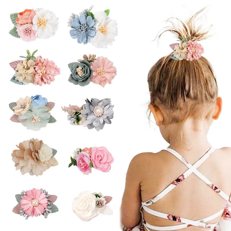 Pure Cotton Sweet Three-dimensional Imitation Flower Hairpin Pearl Belt Drill Children's Broken Hairpin Girl's Word Clip
Pure Cotton Sweet Three-dimensional Imitation Flower Hairpin Pearl Belt Drill Children's Broken Hairpin Girl's Word Clip
