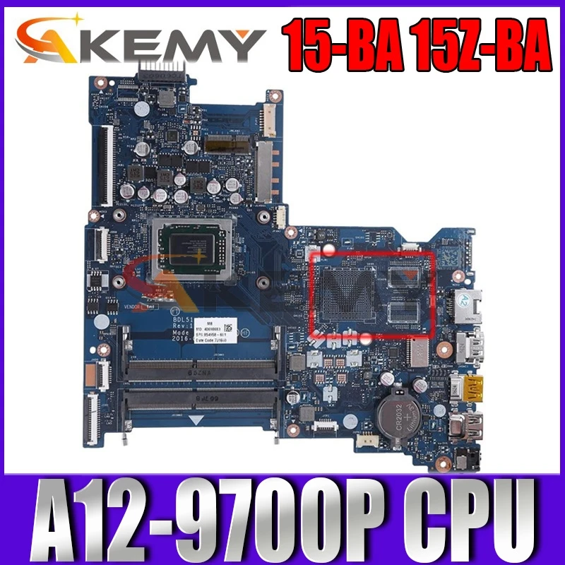 Материнская плата Akemy 902570-601 902570-001 для ноутбука HP 15-BA 15Z-BA
Материнская плата Akemy 902570-601 902570-001 для ноутбука HP 15-BA 15Z-BA