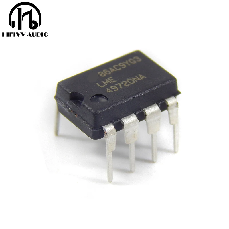 LME49720NA чип ИМС операционного усилителя для Hifi аудио DIY DAC LME49720 двухканальный