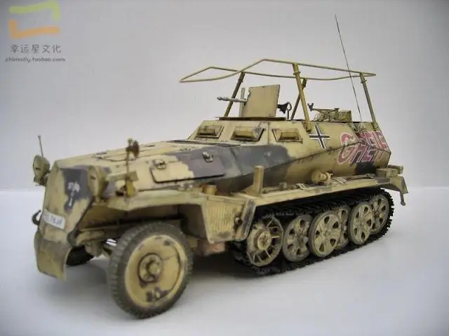 German Sdkfz250-3 Type Semi-crawler Light Armored Vehicle Military Model 3d Paper Model DIY Handmade
German Sdkfz250-3 Type Semi-crawler Light Armored Vehicle Military Model 3d Paper Model DIY Handmade