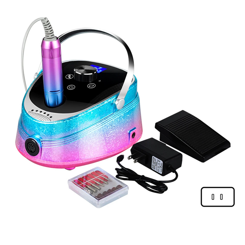 35000 RPM Ice Flower Gradual Color Chargeable Nail Polish Machine Low noise nail polisher Brushless polishing nails
35000 RPM Ice Flower Gradual Color Chargeable Nail Polish Machine Low noise nail polisher Brushless polishing nails