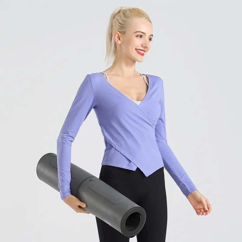 Thin Autumn Fitness Clothes Women's Loose Breathable Fashion Yoga Clothes Long Sleeve Running Sports Yoga Tops
Thin Autumn Fitness Clothes Women's Loose Breathable Fashion Yoga Clothes Long Sleeve Running Sports Yoga Tops