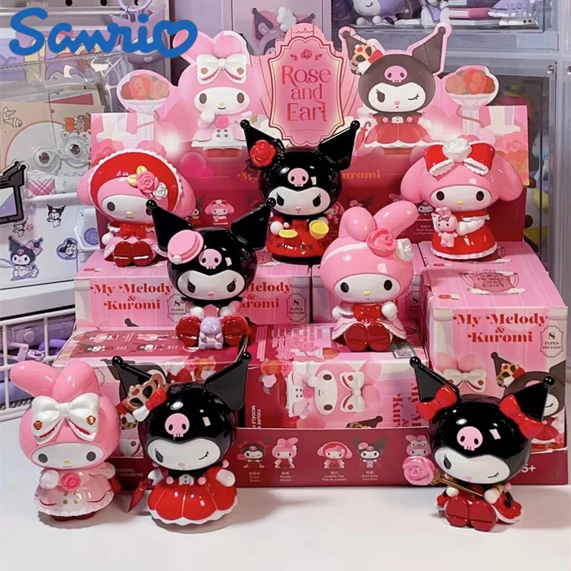 Sanrio Rose And Earl Series Kuromi My Melody Anime Action Figure Pvc Model Dolls Figurines Collection Decor Children Toys Gift
Sanrio Rose And Earl Series Kuromi My Melody Anime Action Figure Pvc Model Dolls Figurines Collection Decor Children Toys Gift