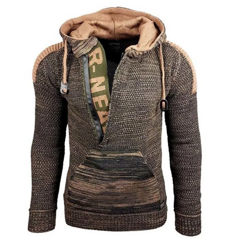 Men's Oversized Sweater Autumn Winter Casual Hooded Sweaters Pullover Men Full Sleeve Knitted Sweater Men Streetwear Pull Homme
Men's Oversized Sweater Autumn Winter Casual Hooded Sweaters Pullover Men Full Sleeve Knitted Sweater Men Streetwear Pull Homme