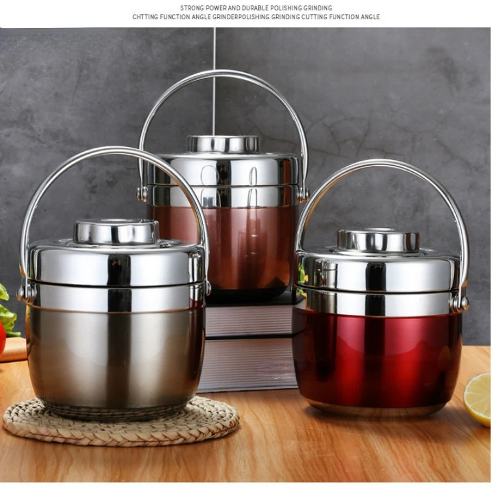 2020 New 1.5/1.2L Stainless Steel Food Thermos 12-24 Hours Vacuum Lunch Box Thermo Container Soup Jar Insulated Thermoses
2020 New 1.5/1.2L Stainless Steel Food Thermos 12-24 Hours Vacuum Lunch Box Thermo Container Soup Jar Insulated Thermoses