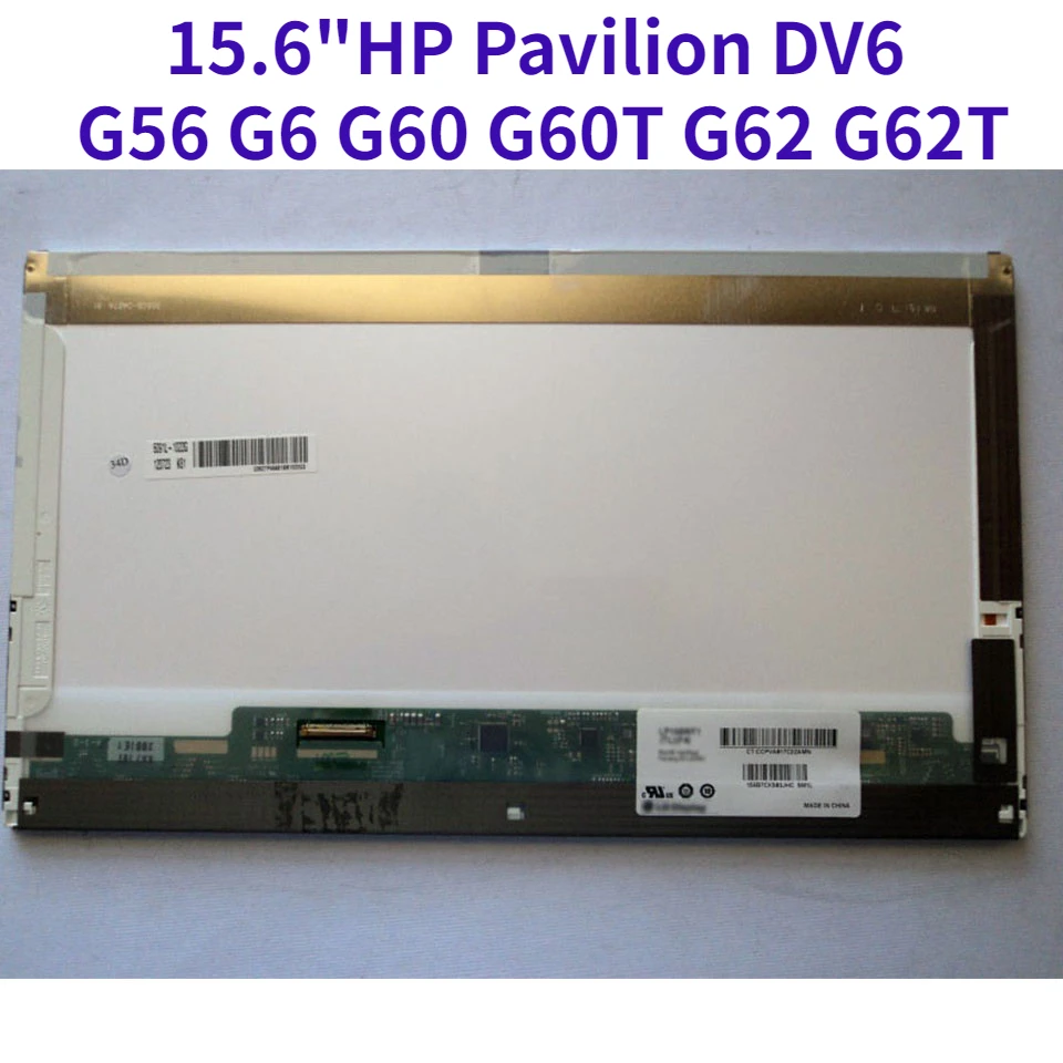 Светодиодная панель для ноутбука HP Pavilion DV6 G56 G6 G60 G60T G62 G62T 15,6 дюйма, Wxga Hd Nieuwe матричный дисплей
Светодиодная панель для ноутбука HP Pavilion DV6 G56 G6 G60 G60T G62 G62T 15,6 дюйма, Wxga Hd Nieuwe матричный дисплей