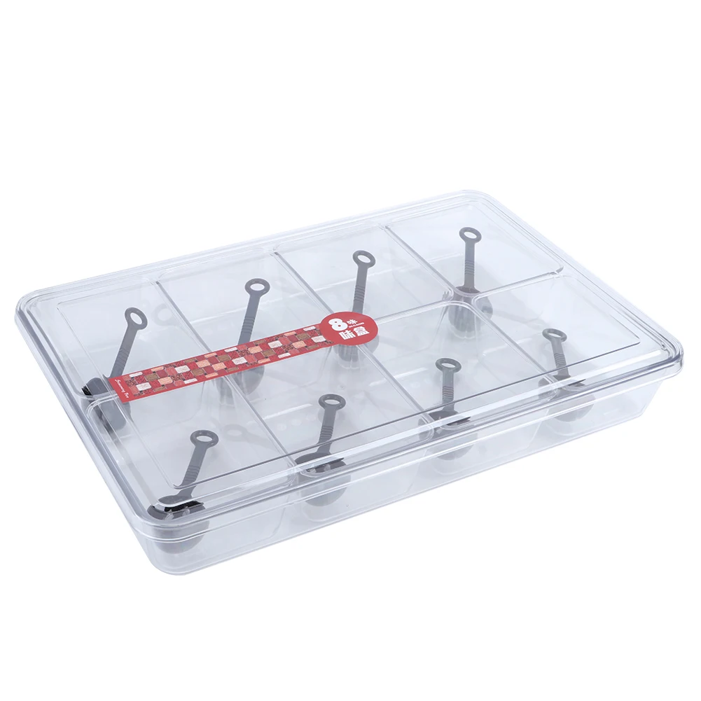 Acrylic Transparent Seasoning Box Pepper Salt Condiment Can Storage Container for Home Kitchen8 Grid SEASONING SEASONING
Acrylic Transparent Seasoning Box Pepper Salt Condiment Can Storage Container for Home Kitchen8 Grid SEASONING SEASONING