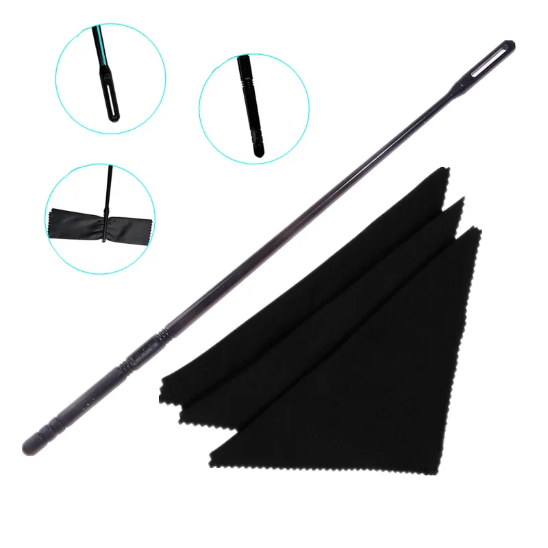 14 inch Cleaning Rod Swab Plastic with Random Color Cloth Flute Piccolo Cleaning Kit Woodwind Musical Instruments Accessories
14 inch Cleaning Rod Swab Plastic with Random Color Cloth Flute Piccolo Cleaning Kit Woodwind Musical Instruments Accessories