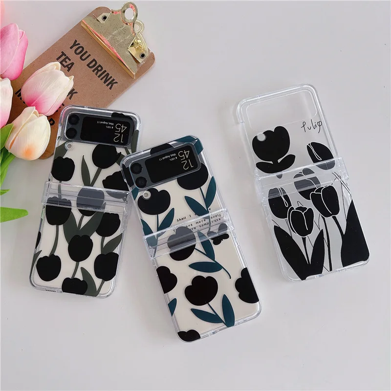 Black Tulip Phone Case for Samsung Galaxy Z Flip 5 4 3 Protective Back Cover for ZFlip3 ZFlip4 ZFlip5 Case Shell
Black Tulip Phone Case for Samsung Galaxy Z Flip 5 4 3 Protective Back Cover for ZFlip3 ZFlip4 ZFlip5 Case Shell