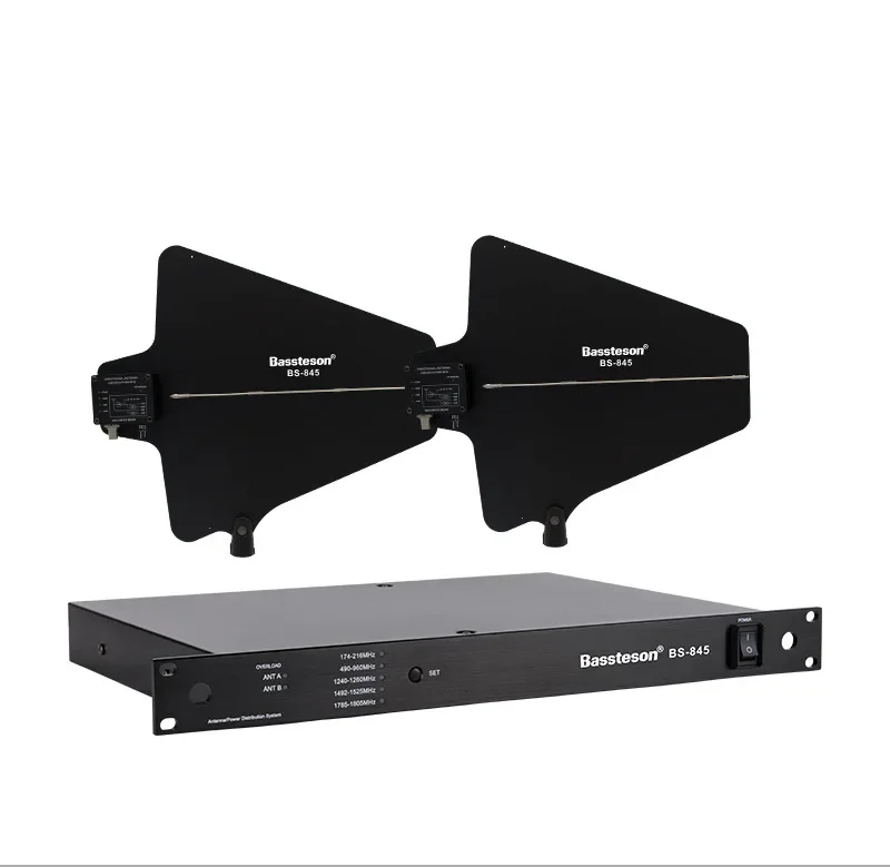 Stage Performance Microphone 845 UHF Antenna Distribution System Dual Wireless Signal Booster
Stage Performance Microphone 845 UHF Antenna Distribution System Dual Wireless Signal Booster
