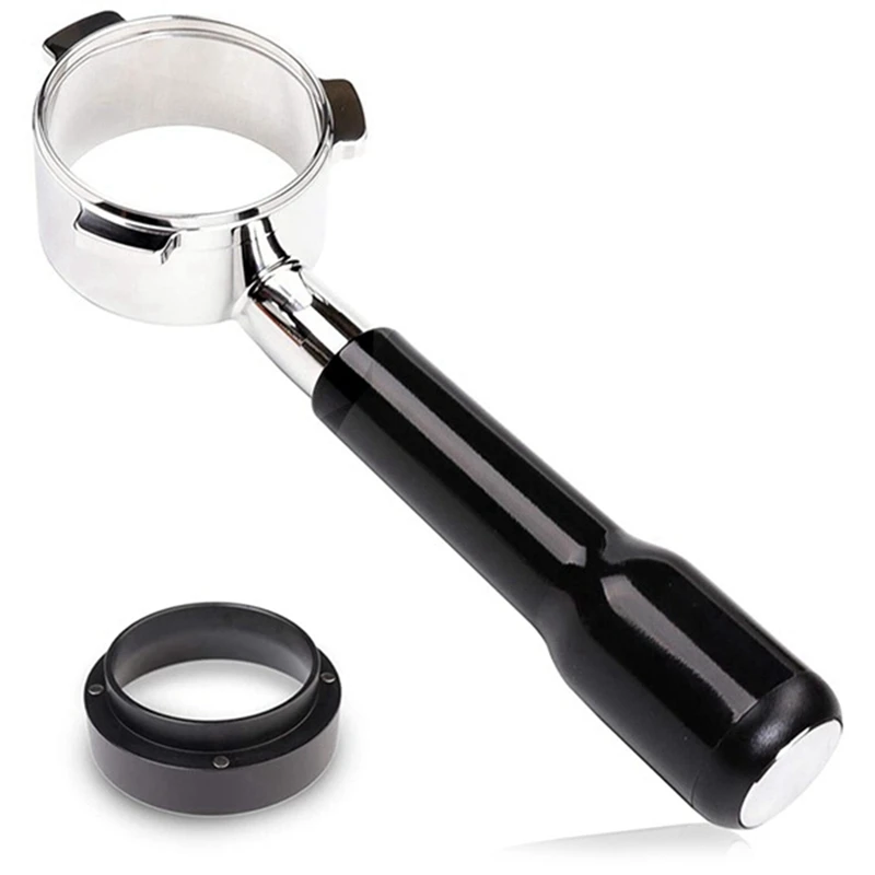 54Mm Bottomless Portafilter For Breville Barista Express And More Breville Espresso Machine With Coffee Dosing Ring
54Mm Bottomless Portafilter For Breville Barista Express And More Breville Espresso Machine With Coffee Dosing Ring