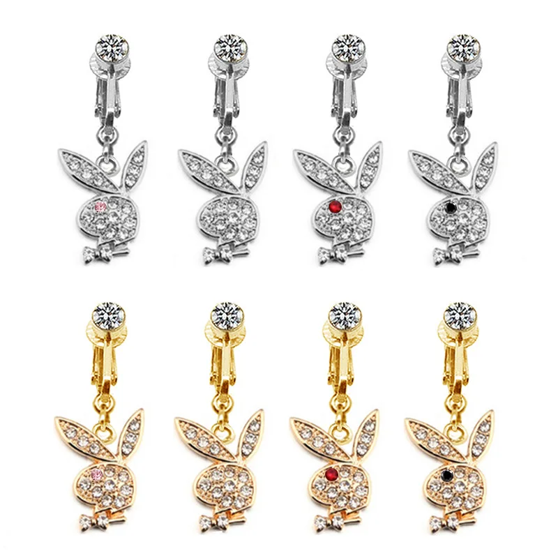 1Pc New Hot Rabbit Navel Clip Navel Ring Decoration Cute Bunny Butterfly Fake Clips Belly Ring Without Hole Piercing Ear Ring
1Pc New Hot Rabbit Navel Clip Navel Ring Decoration Cute Bunny Butterfly Fake Clips Belly Ring Without Hole Piercing Ear Ring
