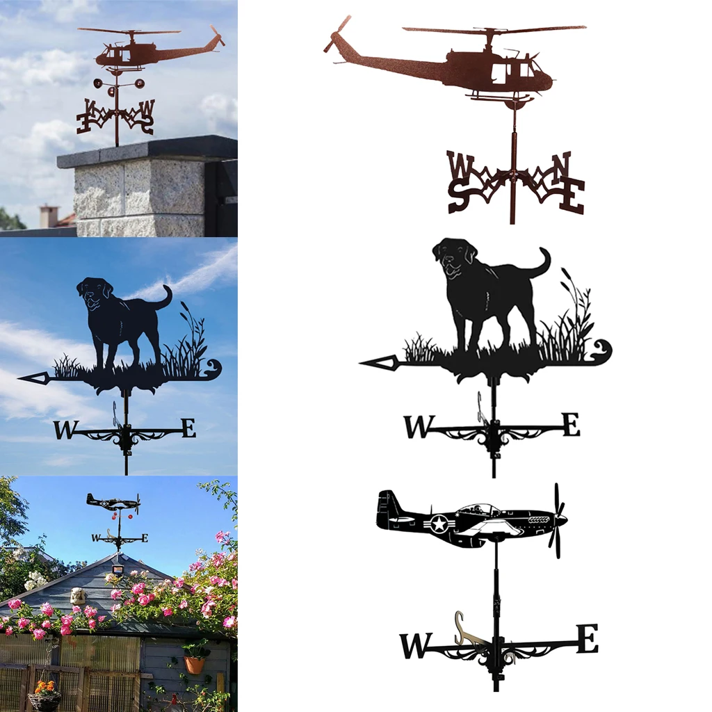 Stainless Steel Weather Vane Roof Wind Direction Indicator for Home Garden Decoration Ornament
Stainless Steel Weather Vane Roof Wind Direction Indicator for Home Garden Decoration Ornament