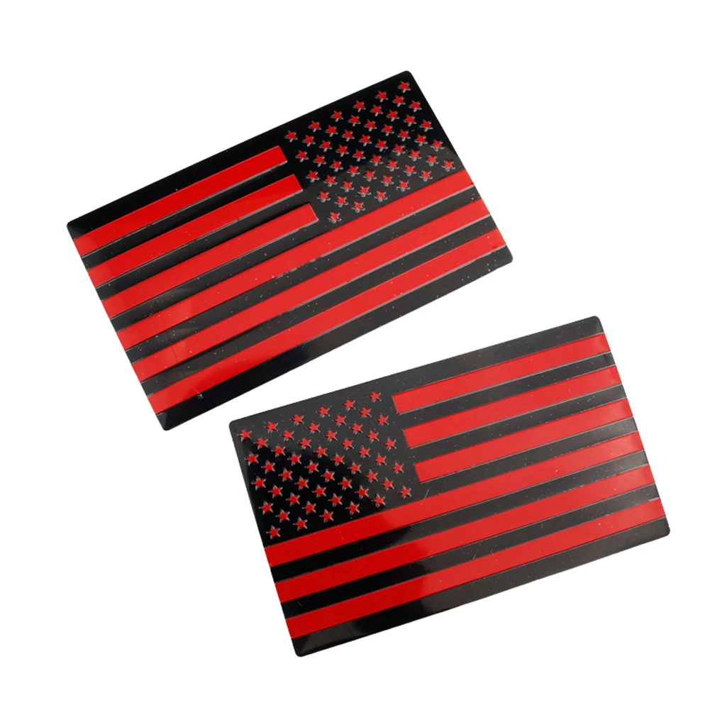 2PCS Universal Colorful American Flag Sticker Car Truck Decal 3D DIY Body Helmet Emblem 12.7x7cm Aluminum Alloy UV-resistant
2PCS Universal Colorful American Flag Sticker Car Truck Decal 3D DIY Body Helmet Emblem 12.7x7cm Aluminum Alloy UV-resistant