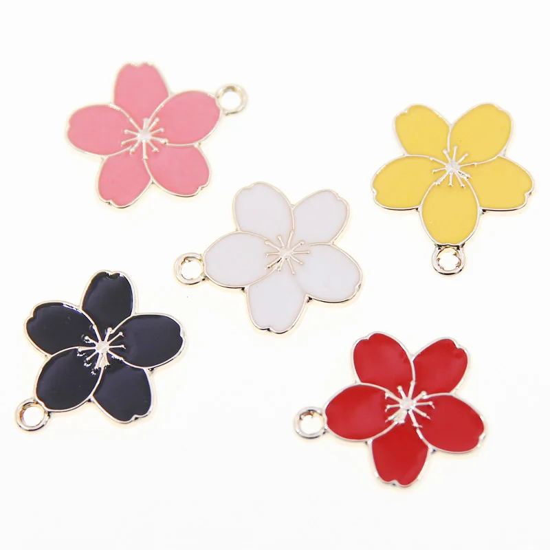 50pcs 25*22mm Cherry blossoms Jewelry Accessories Fashion Multicolor Charm Jewelry for Making DIY Earrings Necklaces
50pcs 25*22mm Cherry blossoms Jewelry Accessories Fashion Multicolor Charm Jewelry for Making DIY Earrings Necklaces