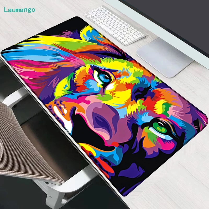 Pc Gamer Accessories Animal Lion Large Office Carpet Computer Mouse Pad Anime Mousepad Deskpad Genshin Impact Play Mat Rug Mats
Pc Gamer Accessories Animal Lion Large Office Carpet Computer Mouse Pad Anime Mousepad Deskpad Genshin Impact Play Mat Rug Mats