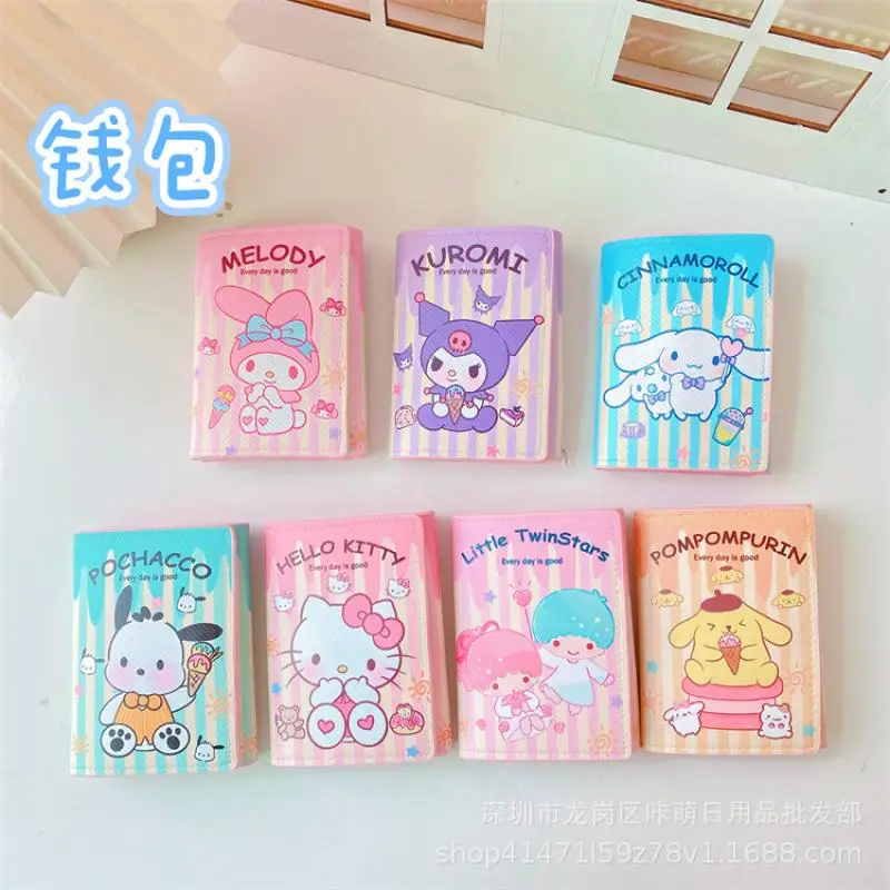 Kawaii Sanrio Anime Wallet Cute Hello Kitty My Melody Cinnamoroll Kuromi Coin Purse Card Package Creative Children Gifts
Kawaii Sanrio Anime Wallet Cute Hello Kitty My Melody Cinnamoroll Kuromi Coin Purse Card Package Creative Children Gifts
