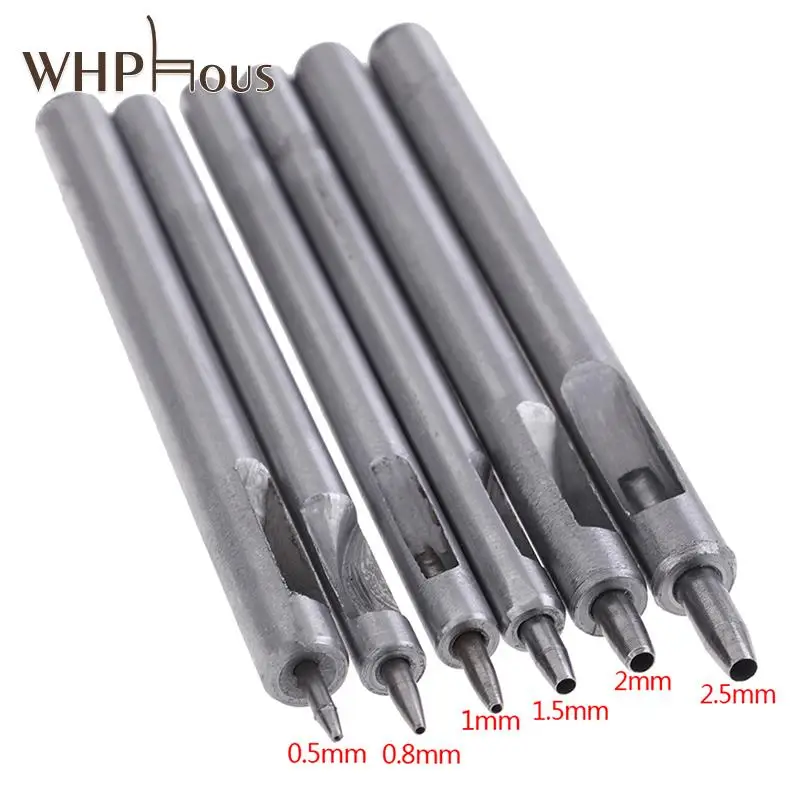 Leather Hole Punch Hollow Drilling Tools Handmade Belt Punching DIY Leather Handicraft Puncher Set Leather Tool 0.8MM-2.5MM
Leather Hole Punch Hollow Drilling Tools Handmade Belt Punching DIY Leather Handicraft Puncher Set Leather Tool 0.8MM-2.5MM
