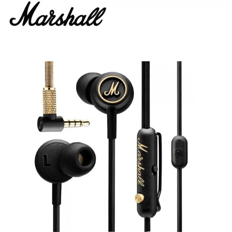 100% Original Marshall Mode EQ in-Ear Headphones, Black/Brass with 3.5mm Deep Bass Headphone Sport Gaming Headset
100% Original Marshall Mode EQ in-Ear Headphones, Black/Brass with 3.5mm Deep Bass Headphone Sport Gaming Headset