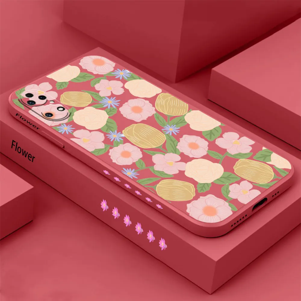 Retro Rose Flower Phone Case For Huawei P60 P50 P40 P30 P20 Mate 50 40 30 20 20X 10 Colour Liquid Silicone Cover Funda Cqoue
Retro Rose Flower Phone Case For Huawei P60 P50 P40 P30 P20 Mate 50 40 30 20 20X 10 Colour Liquid Silicone Cover Funda Cqoue