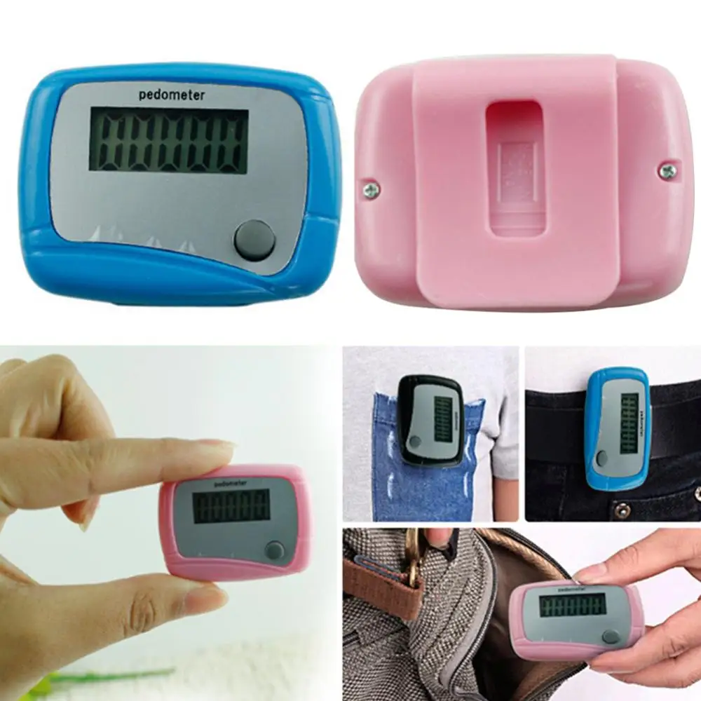 Portable Mini Digital LCD Pedometer Sports Walking Running Step Counter Meter
Portable Mini Digital LCD Pedometer Sports Walking Running Step Counter Meter