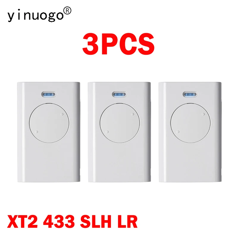 3PCS XT2 433 XT4 433 SLH LR Garage Door Opener Remote Control 433MHz XT2 433 SLH LR XT4 433 SLH LR Remote Control
3PCS XT2 433 XT4 433 SLH LR Garage Door Opener Remote Control 433MHz XT2 433 SLH LR XT4 433 SLH LR Remote Control