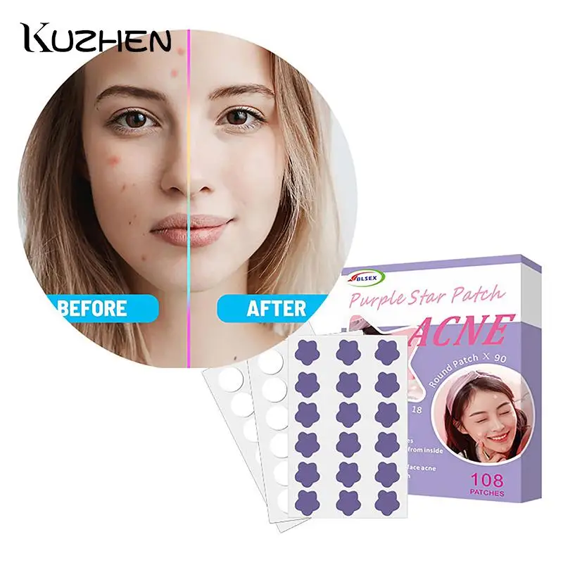 108 Stickers Beauty Acne Tools Pimple Acne Concealer Face Spot Scar Care Cute Invisible Transparent Acne Removal Pimple Patch
108 Stickers Beauty Acne Tools Pimple Acne Concealer Face Spot Scar Care Cute Invisible Transparent Acne Removal Pimple Patch