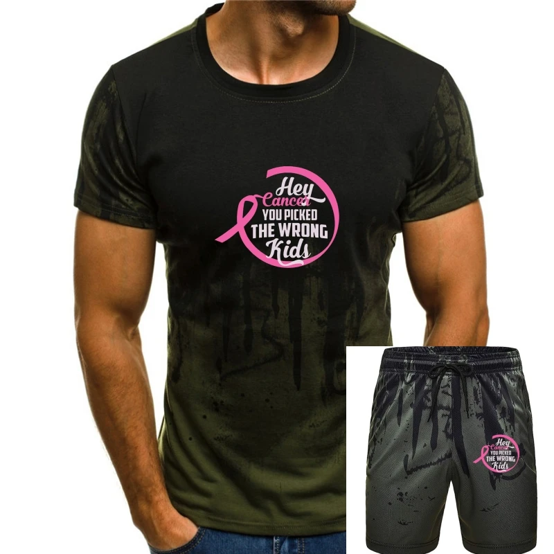 Hey Cancer You Picked The Wrong Kids - Gag Pediatric Cancers Kid Unisex T-shirt Top Quality T Shirts Men O Neck
Hey Cancer You Picked The Wrong Kids - Gag Pediatric Cancers Kid Unisex T-shirt Top Quality T Shirts Men O Neck