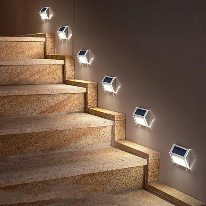 Outdoor Solar Light Solar Lighting for The Garden 3LED Waterproof Garden Wall Lamp for Fence Deck Stair Lights Decoration
Outdoor Solar Light Solar Lighting for The Garden 3LED Waterproof Garden Wall Lamp for Fence Deck Stair Lights Decoration