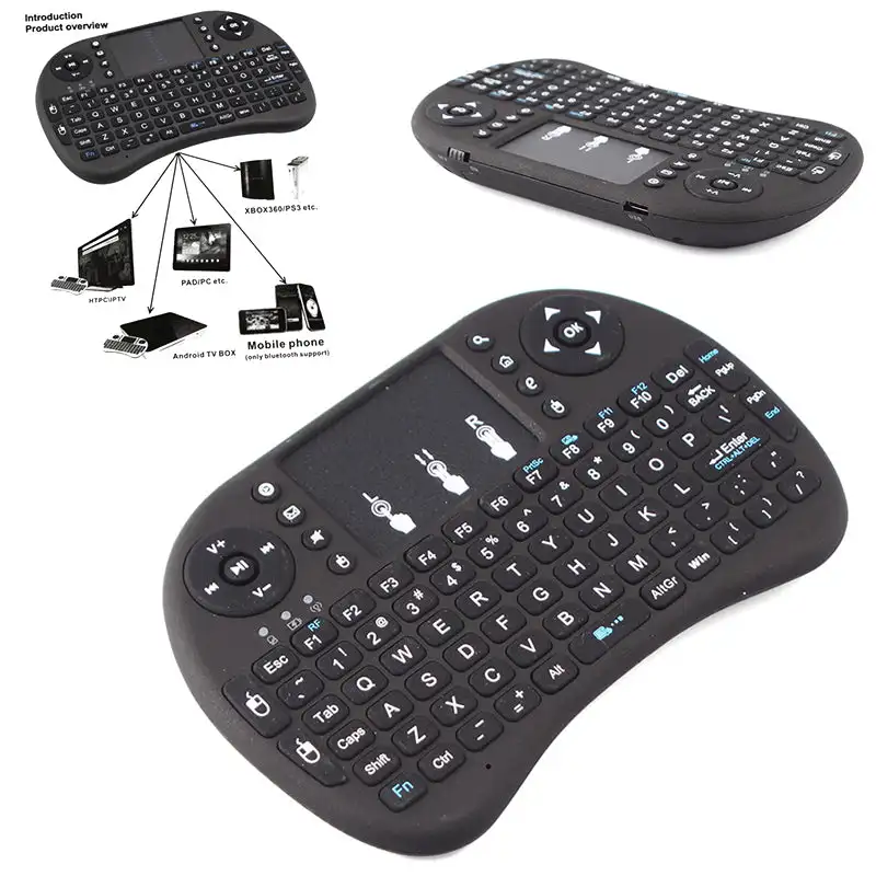 2 4G Air Mouse беспроводная клавиатура ручной пульт дистанционного управления