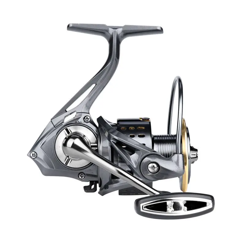 Fish Spinning Reel All Metal Knob Drag Feeder Multiplier Coil Moulinet Ultralight Fishing Carp Tackle Speed Wheel Equipment Sea
Fish Spinning Reel All Metal Knob Drag Feeder Multiplier Coil Moulinet Ultralight Fishing Carp Tackle Speed Wheel Equipment Sea