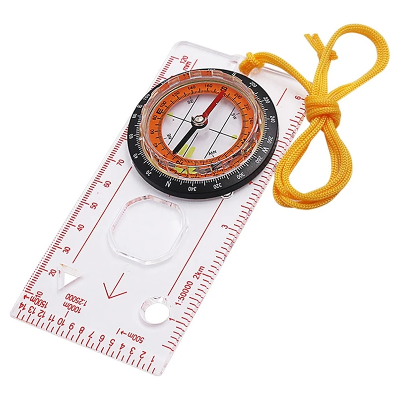 Multifunction Map Compass with Lanyard Special Ruler Scale Map Compass for Hiking Camping Backpacking Emergency Outdoor
Multifunction Map Compass with Lanyard Special Ruler Scale Map Compass for Hiking Camping Backpacking Emergency Outdoor